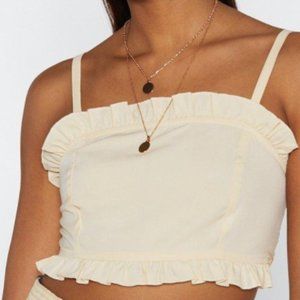 Ruffle Crop Top